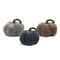 Melrose Plush Pumpkin Fall Harvest Tabletop Decorations - 8.25" - Set of 3